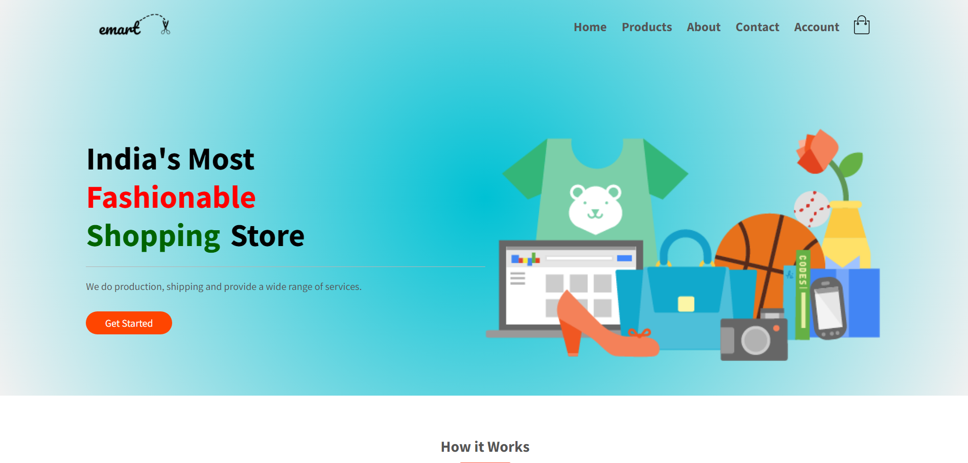 Emart project preview